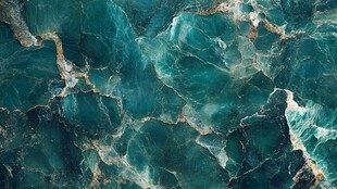 深邃绿纹大理石纹理