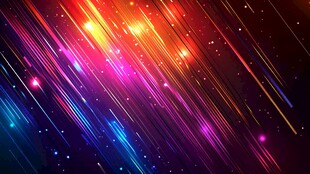 炫彩光线动感抽象背景图