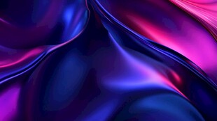 梦幻渐变流动丝滑布料