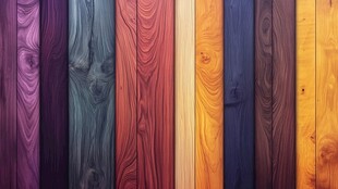 多彩木纹背景纹理展示