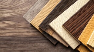 多样木纹板材展示