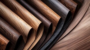 多样木纹卷材展示