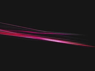 炫彩光带划破黑色背景