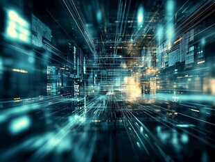 未来都市科技光影世界