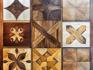 精美木质拼花地板图案