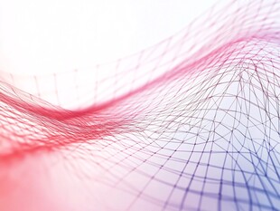 梦幻渐变线条抽象背景图