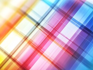 多彩线条交织梦幻背景