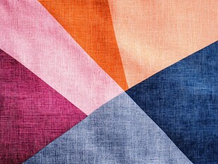 多彩拼接布料纹理展示