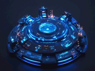 未来感科技装置