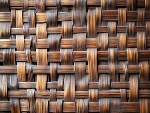 棕褐色编织纹理图案