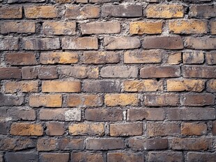 复古砖墙纹理背景图
