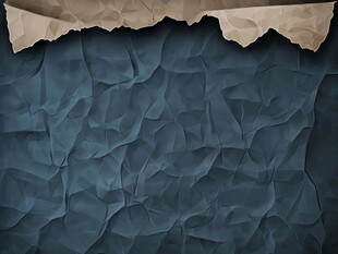 褶皱纸张背景与撕裂效果