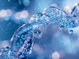 灵动水花 梦幻水滴之美