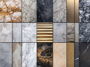 多样石材纹理展示