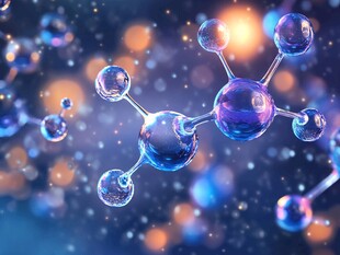 梦幻分子结构微观世界图