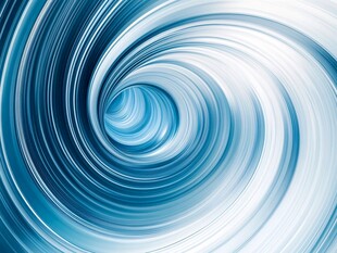 蓝色旋涡抽象动感背景图