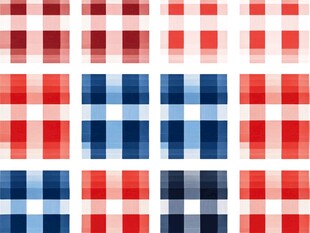 多彩格子图案背景设计