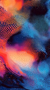 梦幻炫彩抽象纹理图案