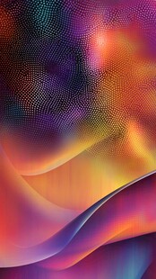 梦幻炫彩抽象流体背景图