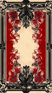 复古华丽边框装饰图案