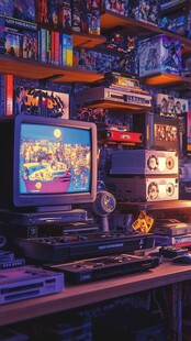 复古游戏角落 经典回忆满满