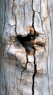 树的沧桑纹理特写