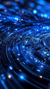 科技感电路设计图