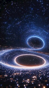 梦幻星际漩涡景观