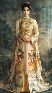 古典中式华服美女写真