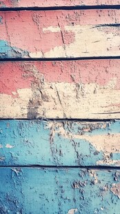 复古斑驳彩色木板纹理