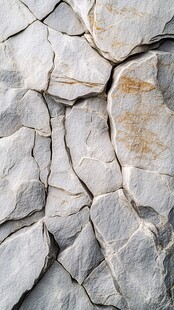 粗糙纹理的开裂岩石表面