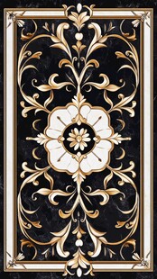 欧式奢华大理石拼花图案