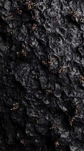 黑色粗糙岩石表面纹理