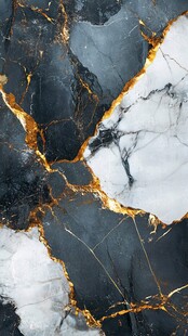 黑金大理石纹理奢华质感