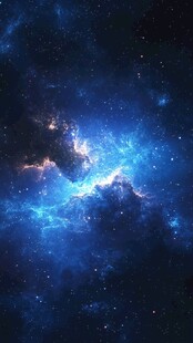 梦幻深邃的宇宙星空景象