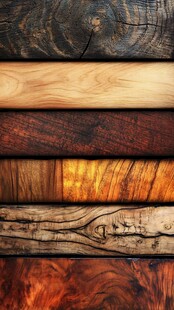 多样木纹的质感木材集合
