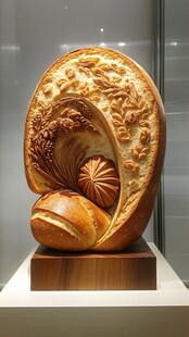 精美艺术面包造型展示