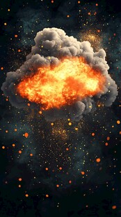 爆炸云特效 震撼视觉画面