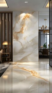 奢华大理石客厅墙面装饰