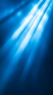 蓝色炫光光线背景特效图