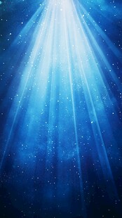 梦幻蓝色光束星空背景