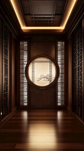 中式典雅走廊 尽显东方韵味