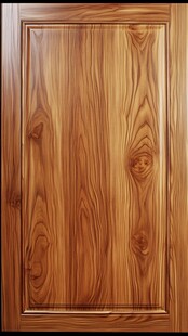 实木纹理橱柜门板特写