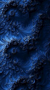 深邃蓝色抽象纹理图案