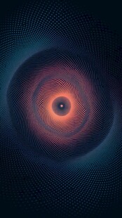 神秘炫彩旋涡抽象背景图