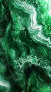 翠绿玛瑙纹理 自然之美