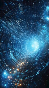 科技感未来隧道视觉盛宴