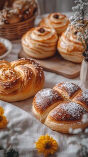 美味面包摆拍 尽显诱人色泽