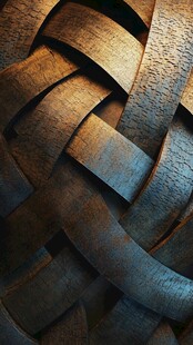 金属编织纹理背景图案