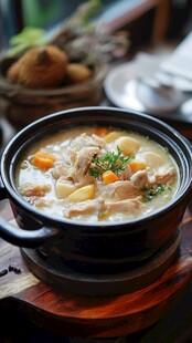 香浓鸡肉蔬菜炖锅